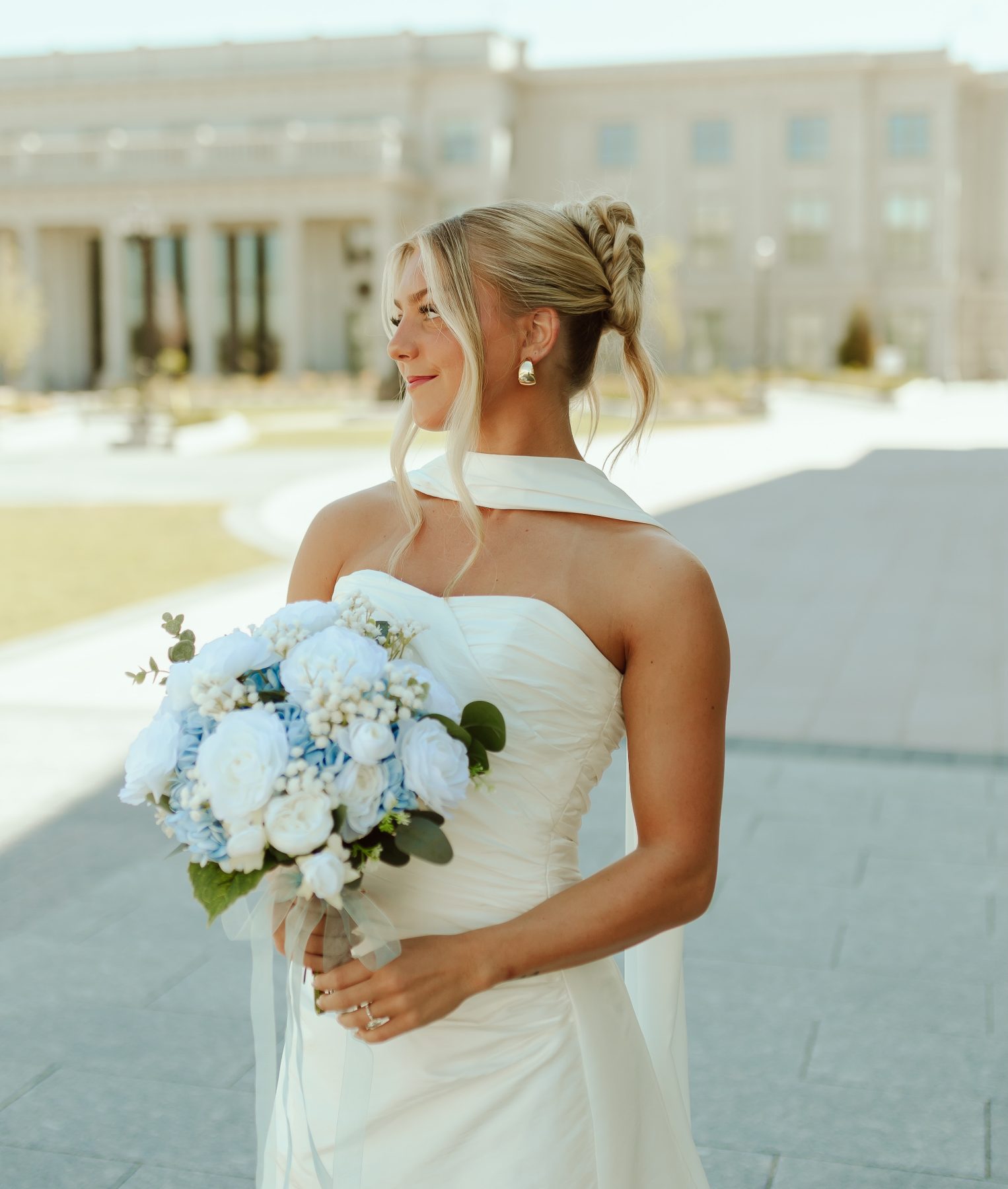 Bridal hair by Jentrie