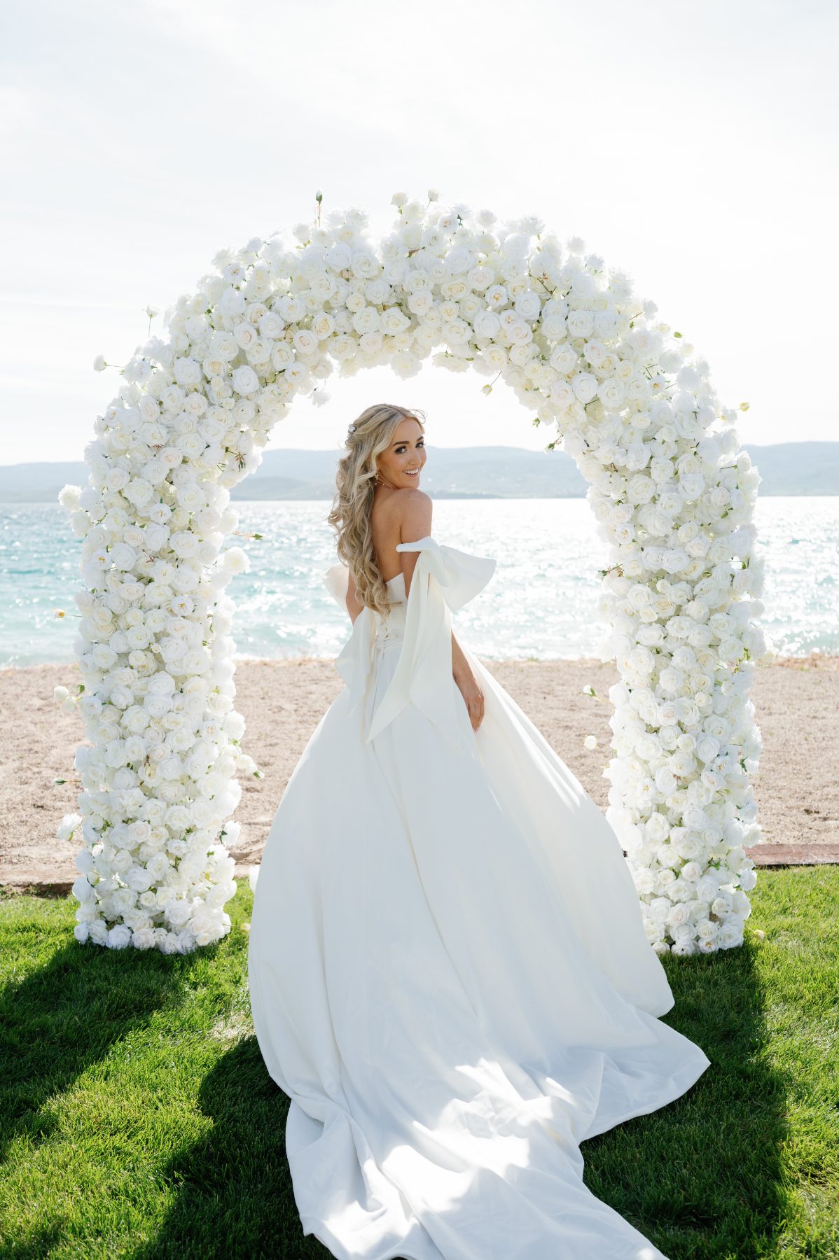 Bridal hair by Jentrie
