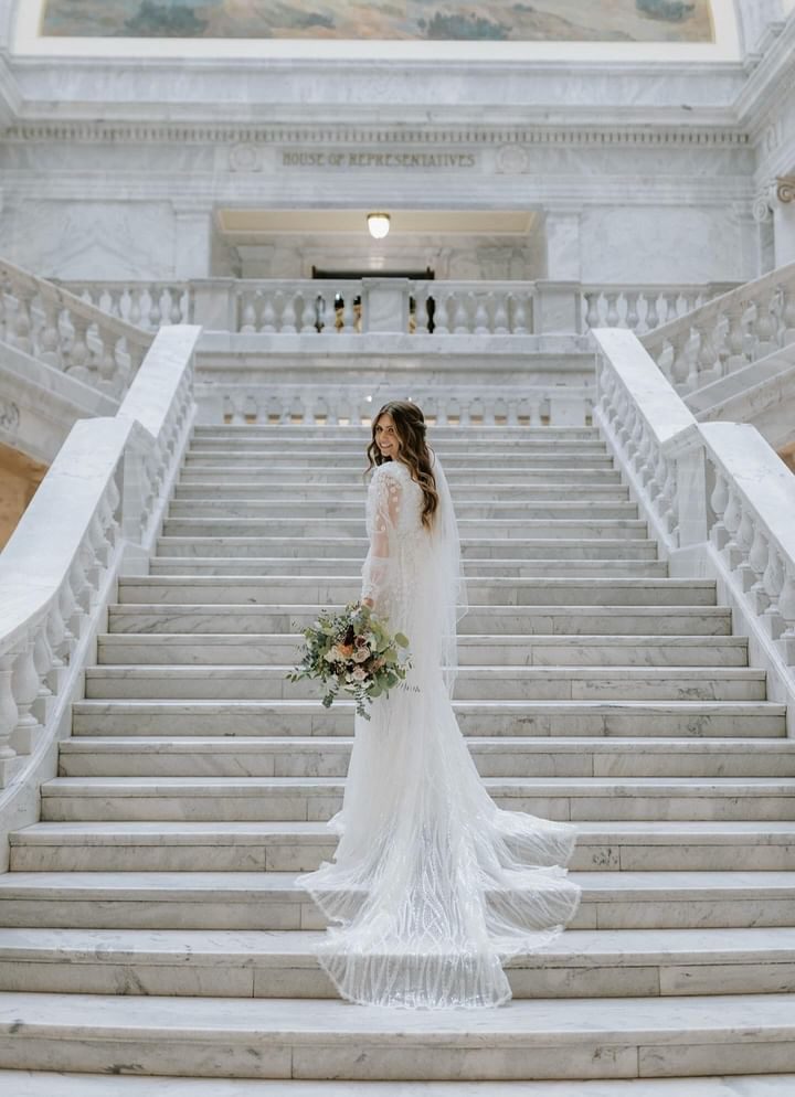 Bridal hair by Jentrie