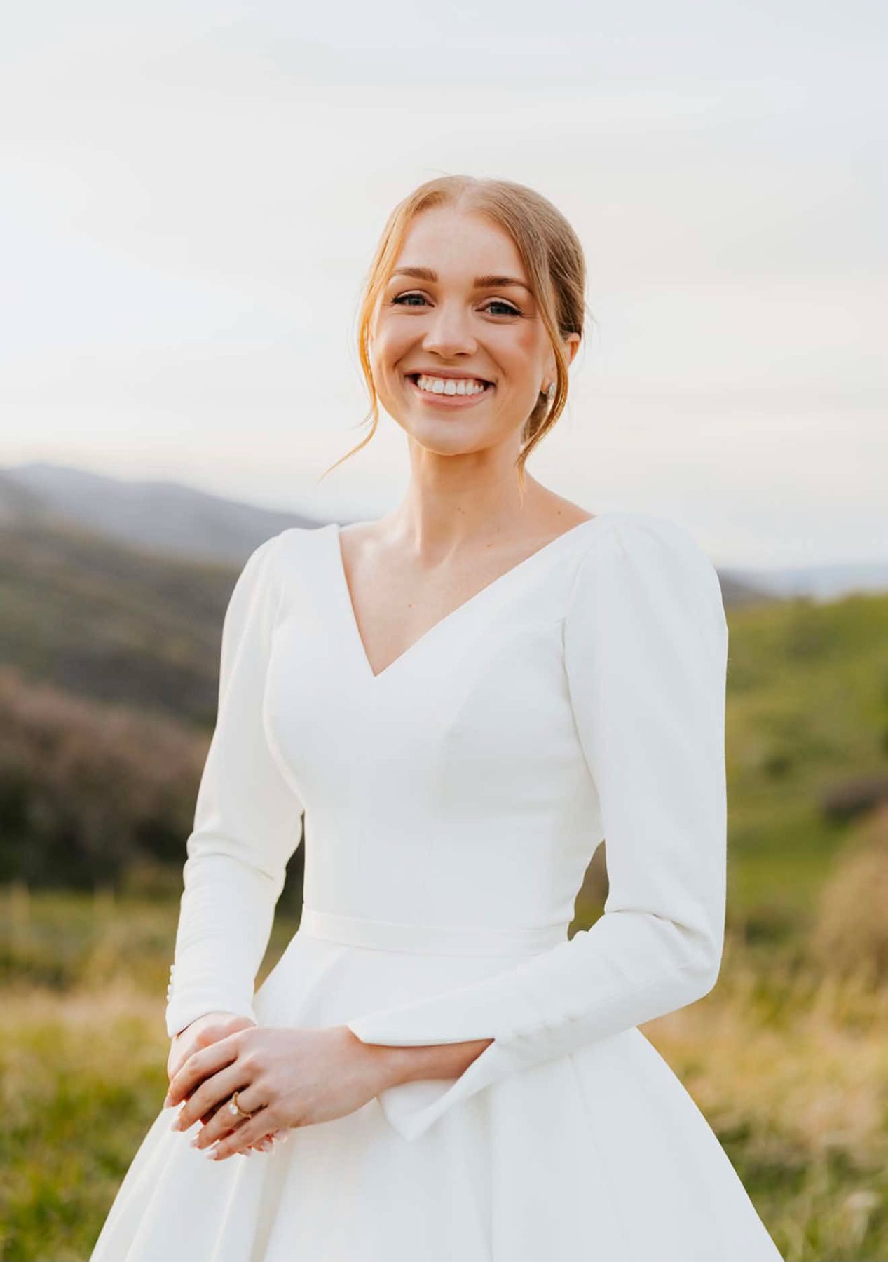 Bridal hair by Jentrie