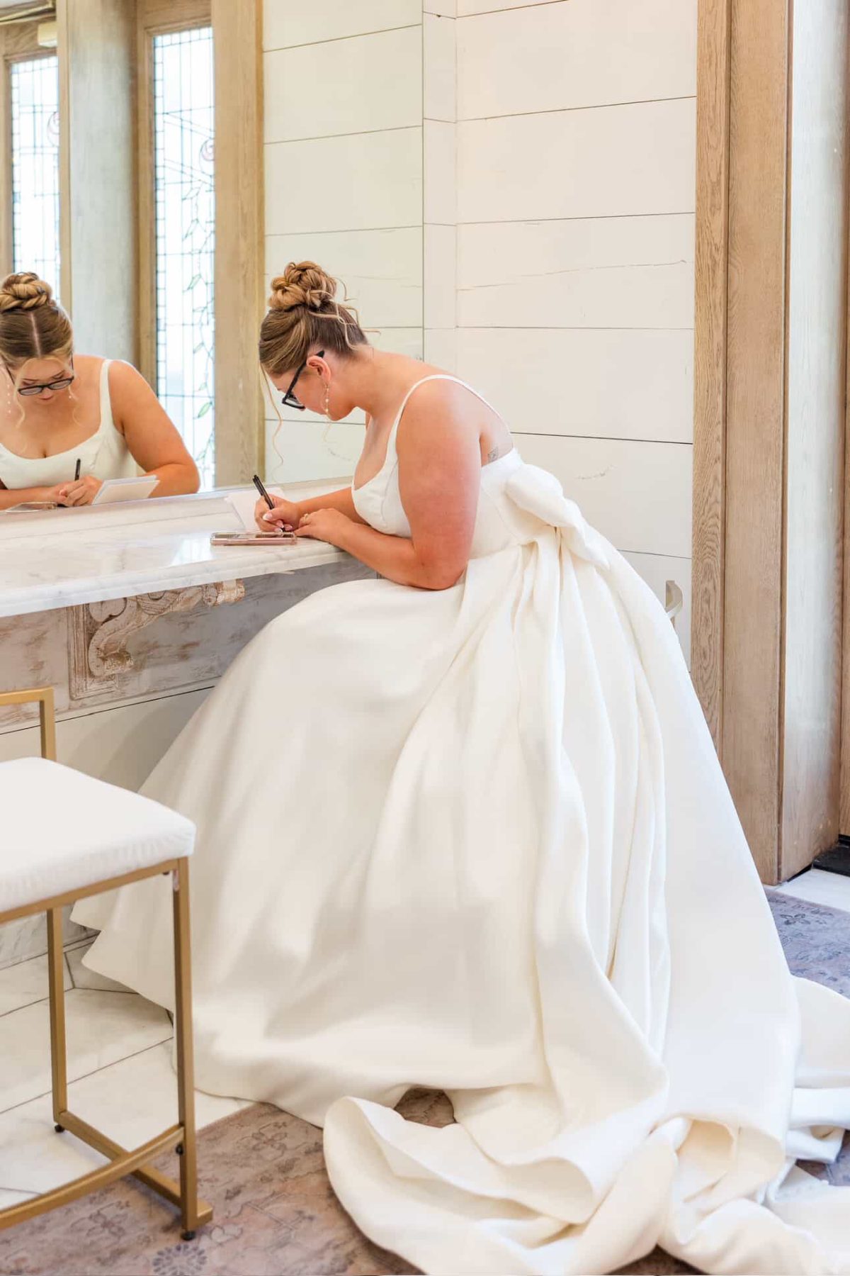 Bridal hair by Jentrie
