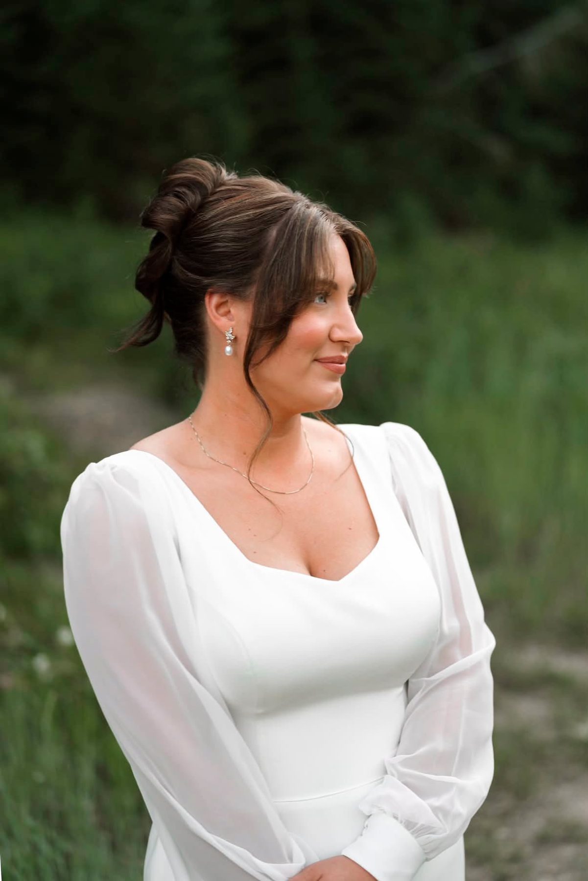 Bridal hair by Jentrie